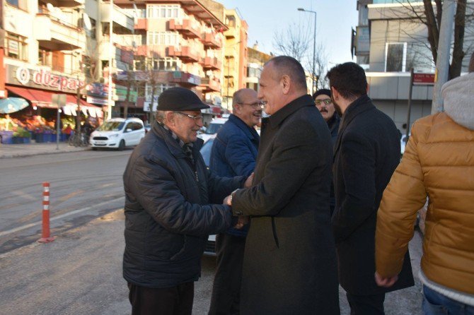 Başkan Keleş’ten Taksici Esnafına Ziyaret