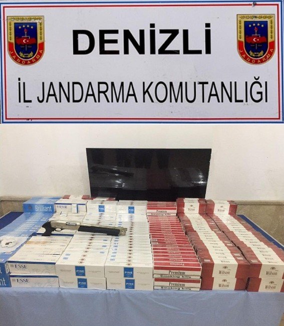 Jandarma’dan Kaçak Sigara Ve İçki Operasyonu: 4 Gözaltı