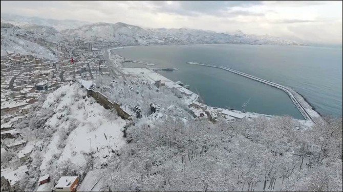 Giresun Karla Mücadelede Tam Not Aldı