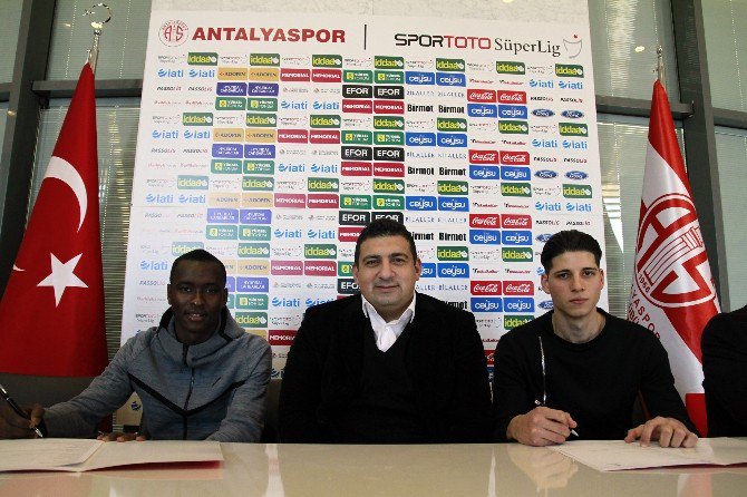 Antalyaspor’dan 2 Genç İsme İmza Töreni