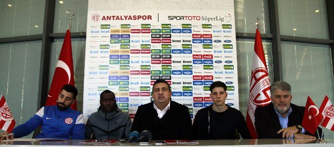 Antalyaspor’dan 2 Genç İsme İmza Töreni