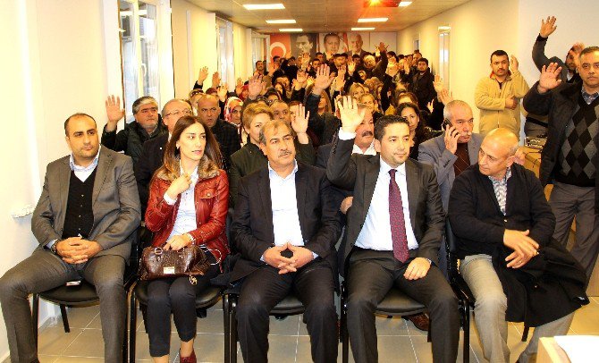 Ak Parti Mezitli İlçe Danışma Meclisi Toplandı