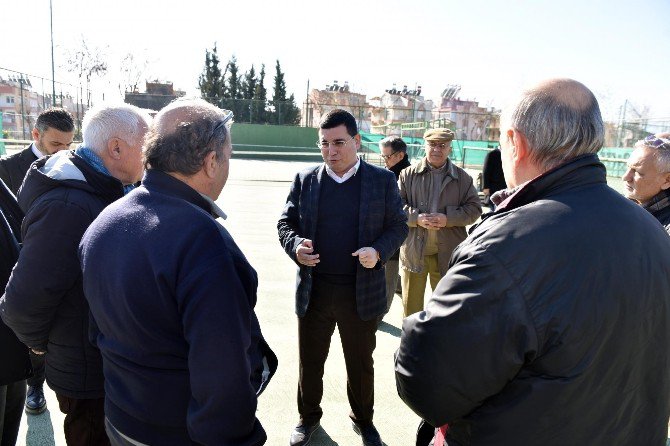 Kent Konseyi Spor Çalışma Grubu Kepez’deki Tesisleri İnceledi