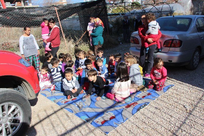 Kreşte Yangın Paniği