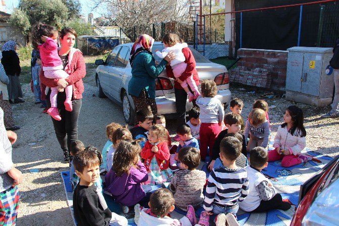 Kreşte Yangın Paniği