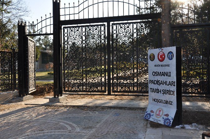 Osmanlı Padişahları Tarih Şeridi’nde Düzenleme Çalışmaları