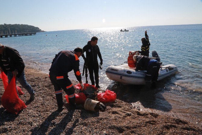 Bodrum’da Deniz Dibi Temizlik Kampanyası 3. Kez Başladı