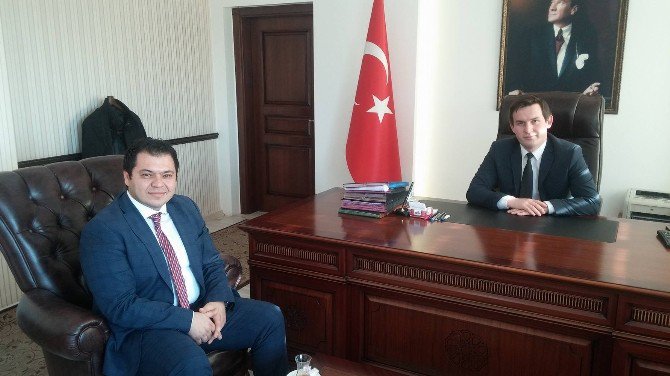 Chp Gökçebey Heyetinden Kaymakam Öztürk’e Ziyaret