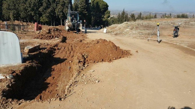 Ahmetli Mezarlığı’na Düzenleme