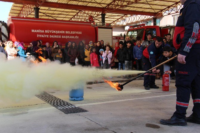 Koruma Altındaki Çocuklara Ve Personele Yangın Eğitimi