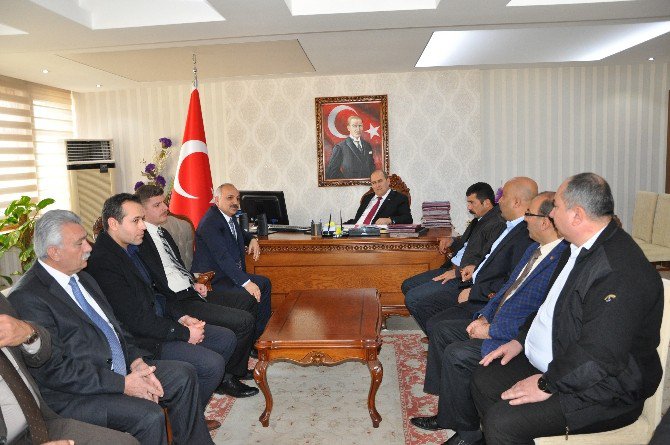 Başkan Dinçer’den Tarsus Kaymakamı Yüksel Ünal’a Ziyaret