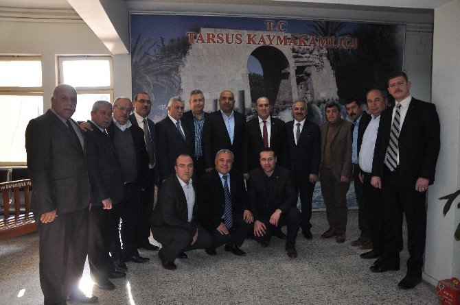 Başkan Dinçer’den Tarsus Kaymakamı Yüksel Ünal’a Ziyaret