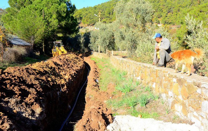 Hisarönü İçme Suyu Hatları Yenileniyor