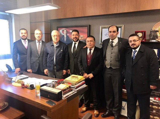 Gaziantep’teki Akaryakıtçılar, Epdk Başkanı Mustafa Yılmaz’ı Ziyaret Etti