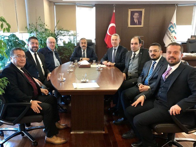 Gaziantep’teki Akaryakıtçılar, Epdk Başkanı Mustafa Yılmaz’ı Ziyaret Etti