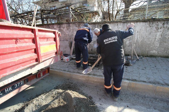 Altındere’de Alt Yapı Çalışmaları Devam Ediyor