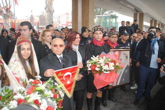 Atatürk’ün Aydın’a Gelişinin 86. Yıldönümü Törenle Kutlandı