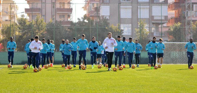 Alanyaspor Taktik Çalıştı