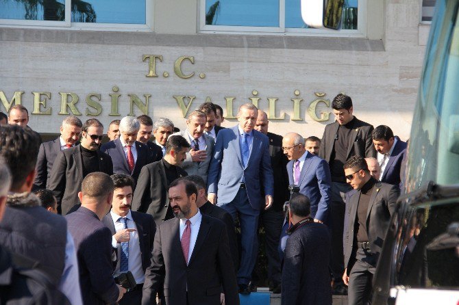 Cumhurbaşkanı Erdoğan’ın Mersin Temasları