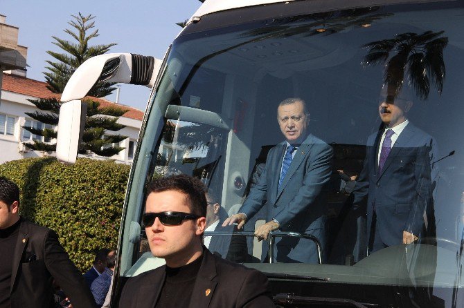 Cumhurbaşkanı Erdoğan’ın Mersin Temasları