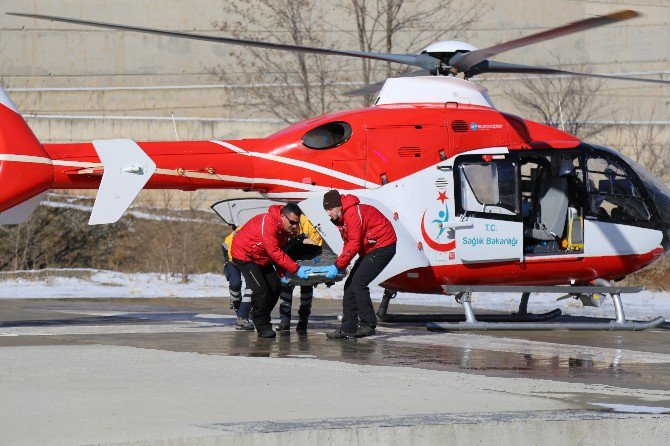 Hava Ambulansı Hamile Kadın İçin Havalandı