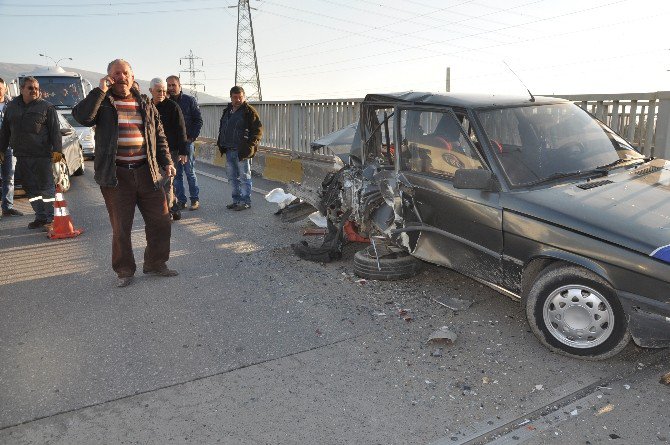 Kaçarken Kaza Yapan Hırsızlık Zanlıları Yakalandı