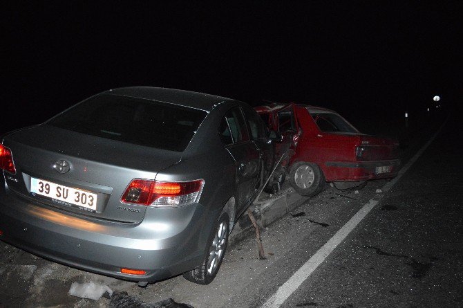 Kırklareli’de İki Araç Kavşakta Çarpıştı: 1 Ölü, 1 Yaralı