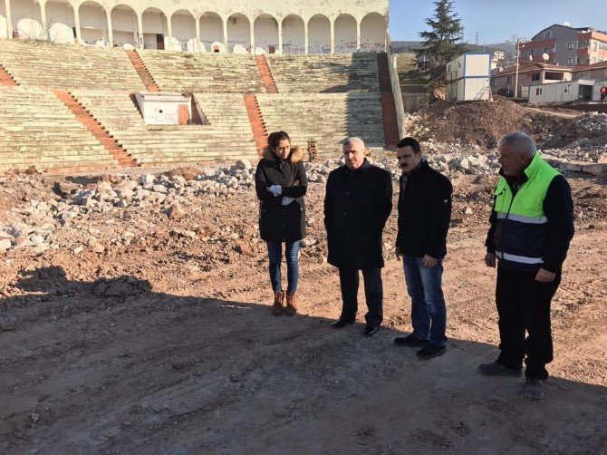 Başkan Baran, Çalışmaları Yerinde İnceledi