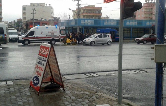 ’Geliyorum’ Diyen Kaza Güvenlik Kamerasında