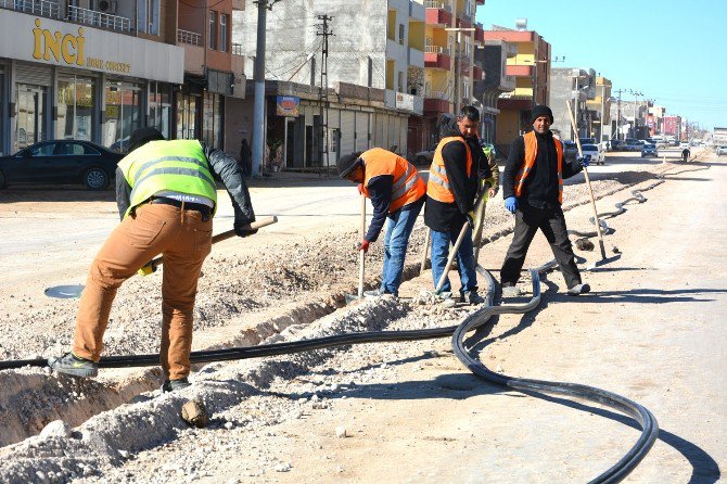 Ceylanpınar’da Kent Güvenlik Sistemi Kurulumunda Sona Yaklaşılıyor