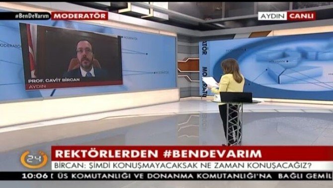 Rektör Bircan ‘Evet’ Kampanyasına Desteğini Yineledi