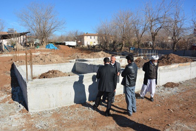 Özbek Mahallesinde Kur’an Kursunun Temeli Atıldı