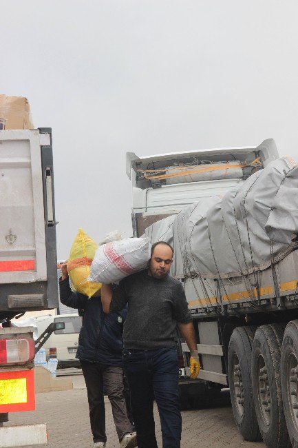 Halep’e Yardımlar Hız Kesmeden Sürüyor