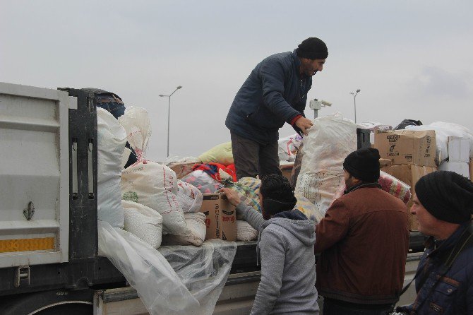 Halep’e Yardımlar Hız Kesmeden Sürüyor