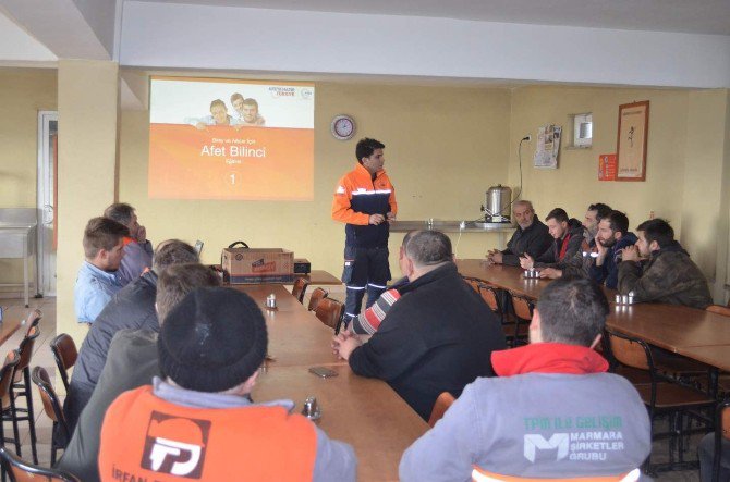 Malkara’da Afet Bilinci Eğitimi