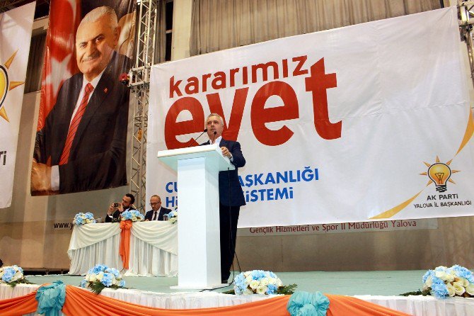 Ak Parti Genel Başkan Yardımcısı Ataş, Yalova’dan Referandum Çalışma Startını Verdi