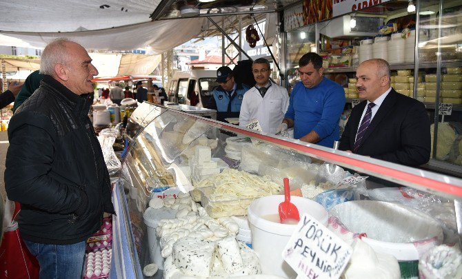 Alanya’da Süt Ve Süt Ürünleri Denetlendi