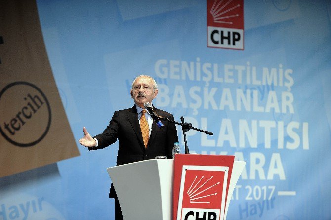 Kılıçdaroğlu’ndan İl Ve İlçe Başkanlarına Referandum Talimatı