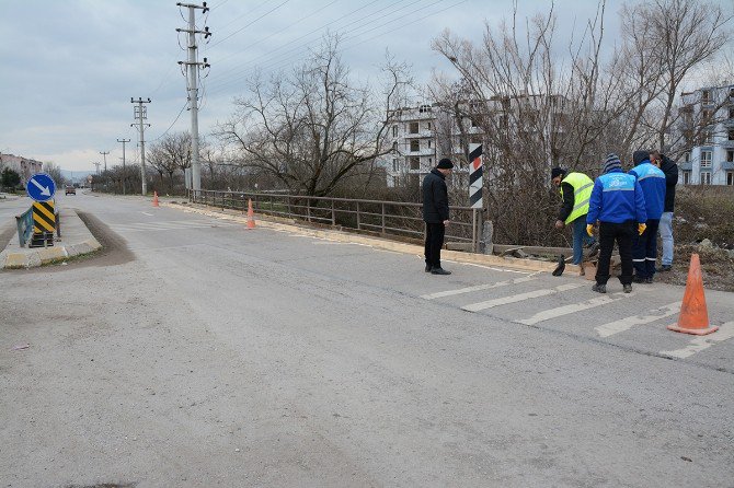 Arslanbey Yerleşkesinde Kaldırım Çalışması