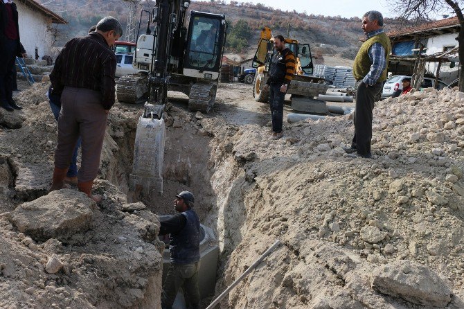 Çamyayla Mahallesi’ne Sağlıklı Kanalizasyon Hattı