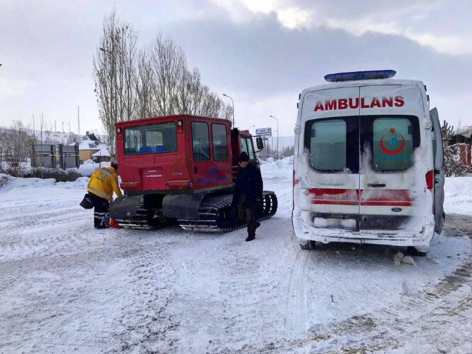 Doğu Anadolu’da Ulaşıma Kar Ve Tipi Engeli