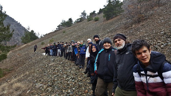 Eskişehir Doğa Aktiviteleri Grubu 40 Kişi İle Doğa Yürüyüşü Yaptı