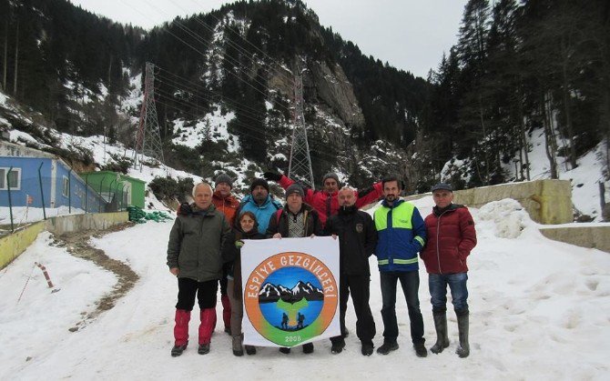 Giresun’da Gezginlerden ‘Kış Yürüyüşü’ Etkinlikleri