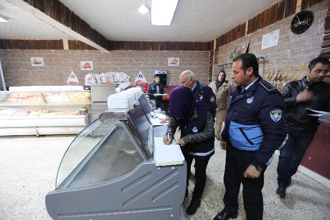 Haliliye’de Zabıta Ekiplerinden Kapsamlı Denetim