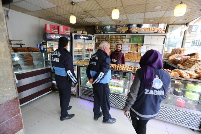 Haliliye’de Zabıta Ekiplerinden Kapsamlı Denetim