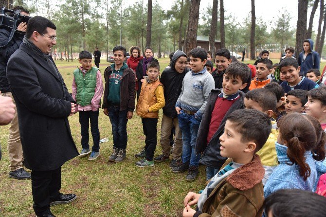 Suriyeli Çocuklar Kepez’de Eğlendi