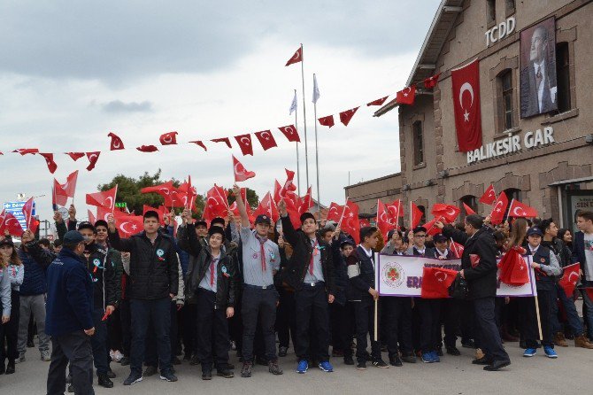 Atatürk’ün Balıkesir’e Gelişi Kutlandı