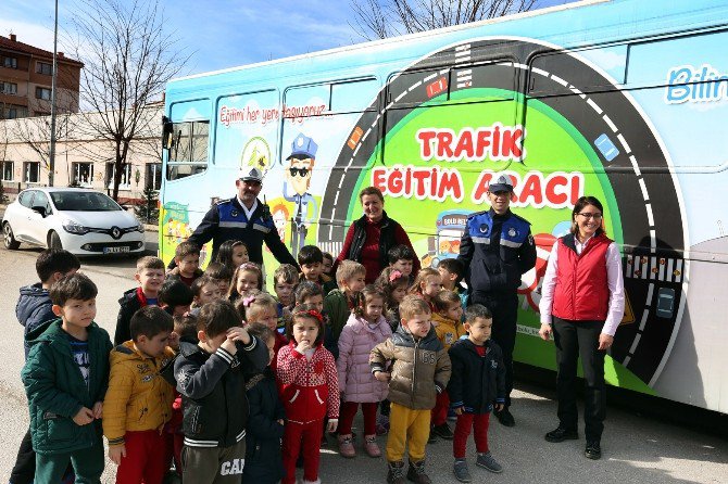 Bolu Zabıtası’ndan Miniklere Trafik Dersi