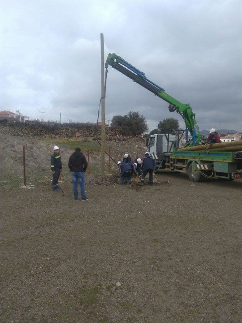 Uedaş Çadır Kentte İş Başında