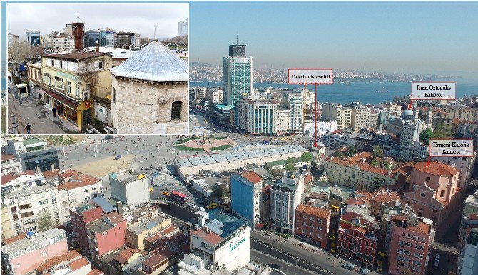 Taksim Meydanına Yapılacak Caminin Fotoğrafları Ortaya Çıktı